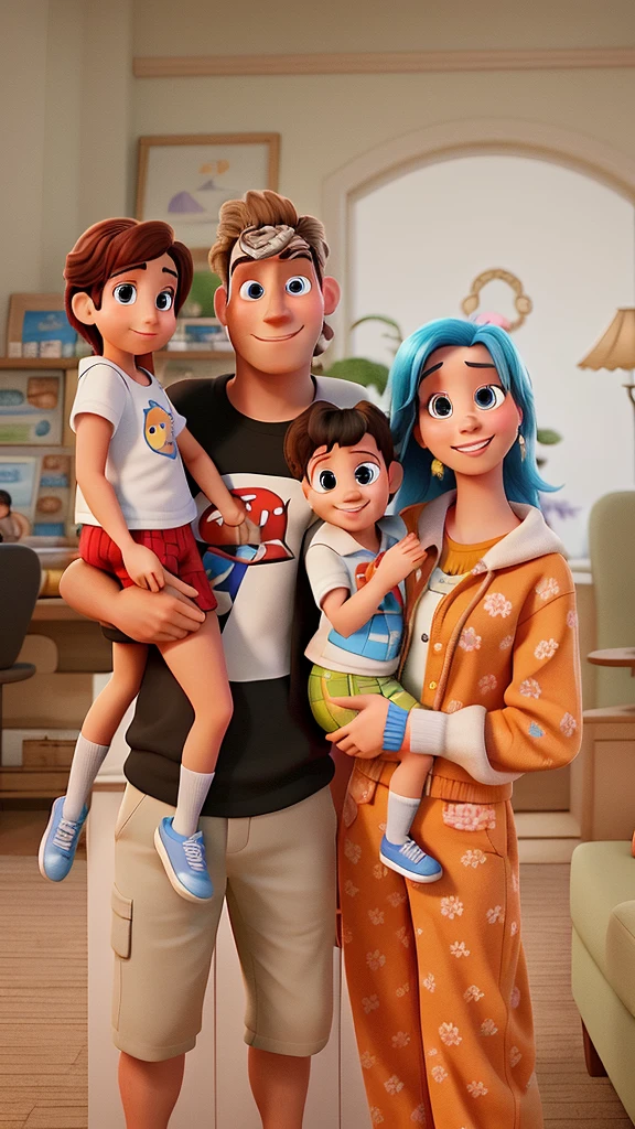 a disney pixar family, high qualiy, best qualityer