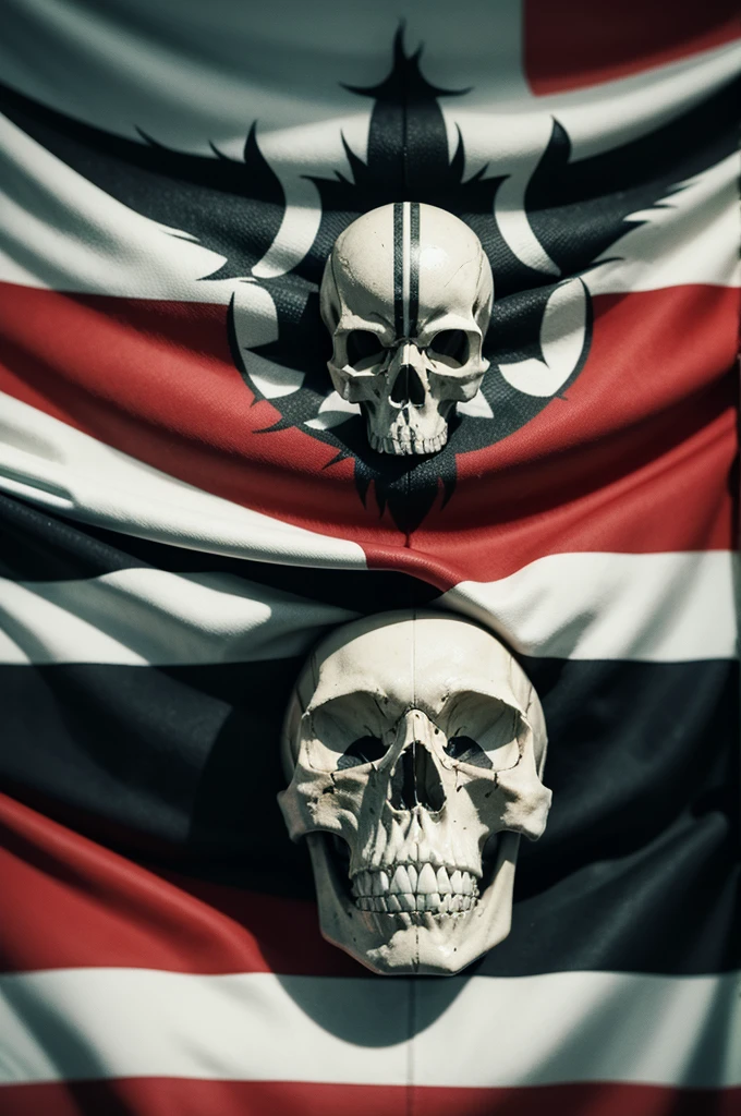 skull, flag of the State of São Paulo