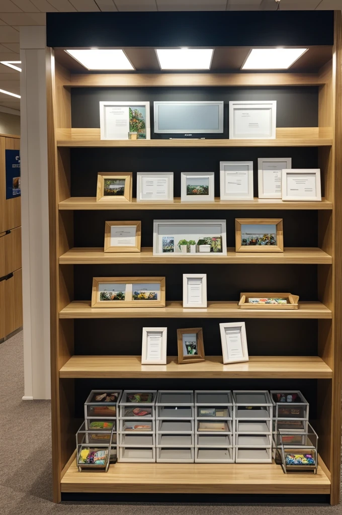 Empty display
