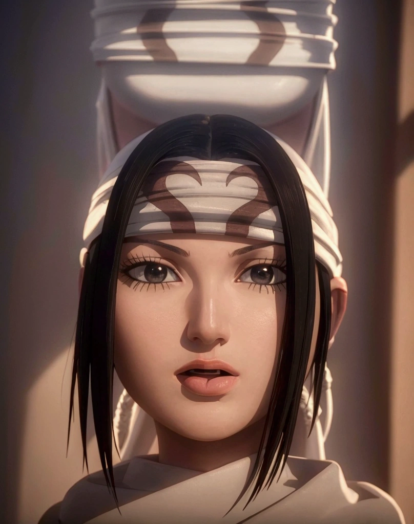 tongue out  A beautiful young girl with a bob haircut, standing alone, wearing a cowl headband, in profile, looking directly at the viewer, (best quality, 4k, 8k, highres, masterpiece:1.2), ultra-detailed, (realistic, photorealistic, photo-realistic:1.37), HDR, UHD, studio lighting, ultra-fine painting, sharp focus, physically-based rendering, extreme detail description, professional, vivid colors, bokeh, portrait tongue out tongue out