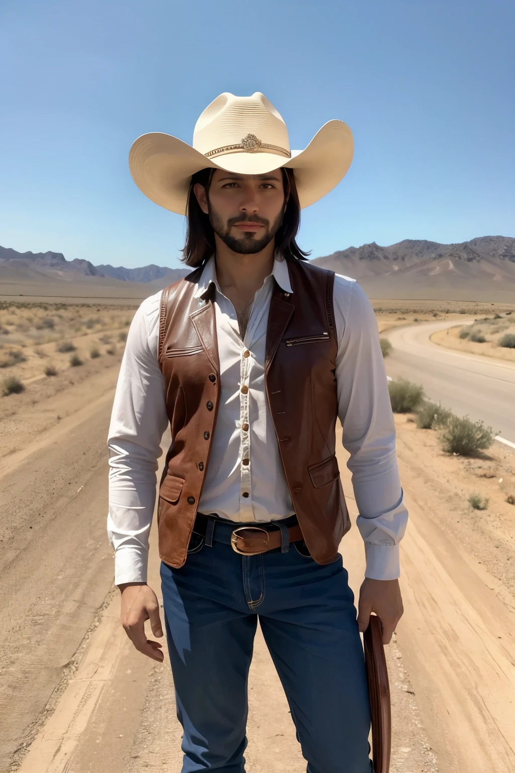 A picture of me dressed as a cowboy