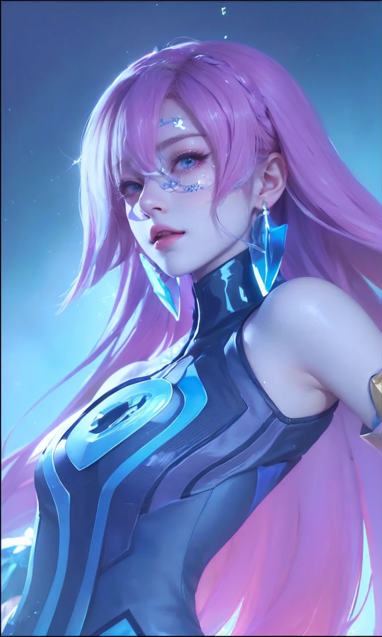 a close up of a woman with long blonde hair wearing a dress, portrait knights of zodiac girl, lovely brigitte from overwatch, brigitte from overwatch, knights of zodiac girl, pink twintail hair and cyan eyes, render of a cute girl, keqing from genshin impact, blond hair with pigtails, senna from league of legends