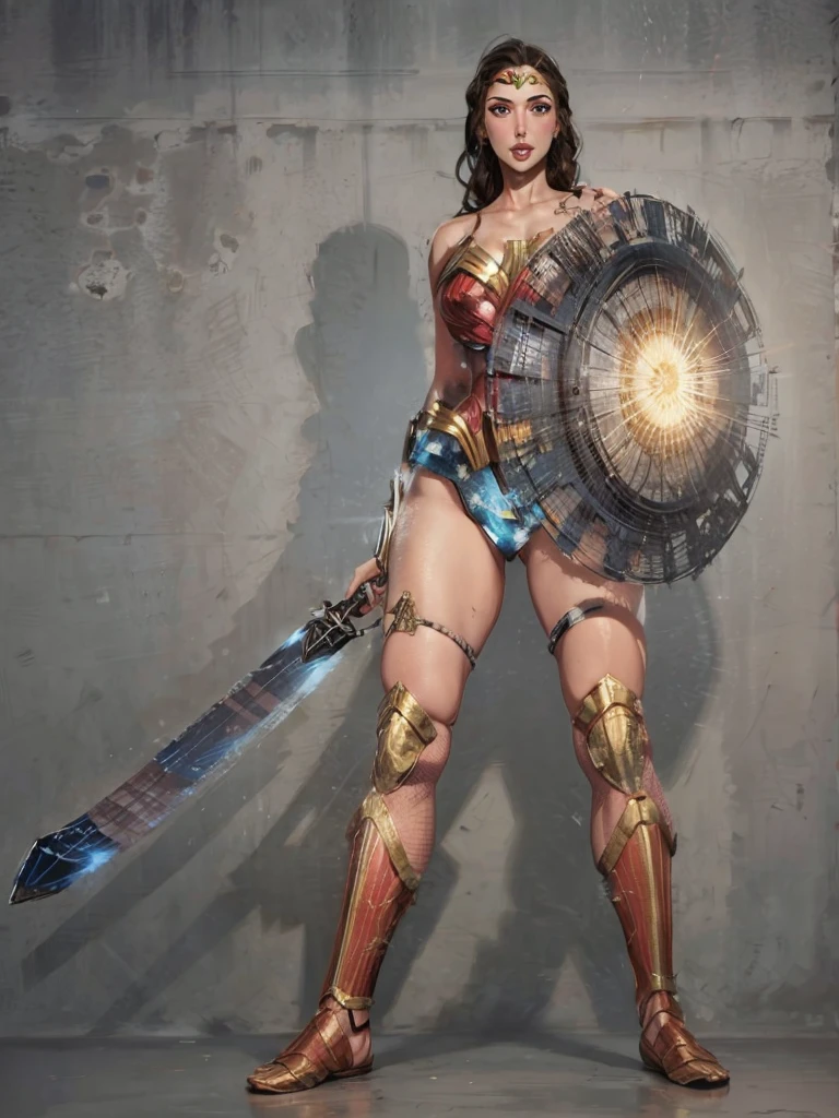 Gal Gadot plays winder woman