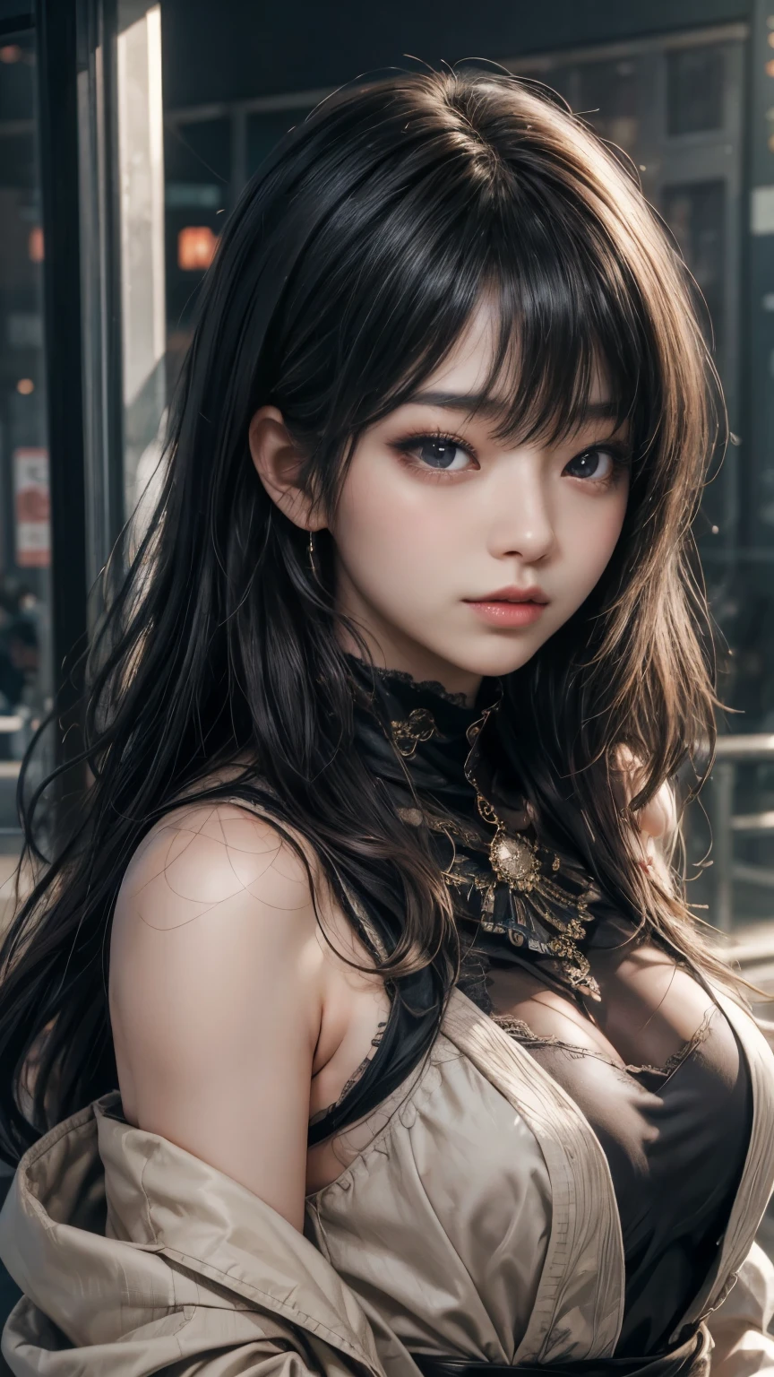 (最高qualityのディテール)、Realistic、8K Ultra HD、High resolution、(One Girl:1.2),(Fatal Beauty,Attractive beauty) ,(A supple and powerful physique),(Sensual charm),(Mysterious charm:1.1),(Captivating silhouette),The 超detailedな、高qualityのテクスチャ、Intricate details、detailed、非常にdetailedなCG、高qualityの影、detailed 美しく繊細な顔、detailed 美しく繊細な目、Written boundary depth、Ray Tracing、20th Generation、Cute K-Pop Girls、(The Face of Ulzan in Korea)、Thin face、(Urzan-6500-v1.1:0.6)、PurerosFace_v1、Glowing Eyes、Perfect body、 Viewer Display、(最高qualityのディテール:1.2)、Realistic、8K Ultra HD、High resolution、Woman close up, realistic girl rendering, 8k artistic german bokeh, Enchanting girl, Real Girls, Gurwitz, Gurwitz-style artwork, Girl Roleplay, Realistic 3D style, cgstation Popular Topics,, 8K Portrait Rendering,(truth,truth:1.4),(Sparkling eyes girl:1.2)、The 超detailedな、高qualityのテクスチャ、Intricate details、detailed、非常にdetailedなCG、高qualityの影、detailed 美しく繊細な顔、detailed 美しく繊細な目、Written boundary depth、Ray Tracing、20th Generation、Cute K-Pop Girls、(The Face of Ulzan in Korea)、Thin face、(Urzan-6500-v1.1:0.6)、cheek、Glossy Lips、、High resolution, Best image quality, 最高quality, Realistic, 超detailedな, Photo Real, 4K 8K Ultra HD Full Color RAW Photos, Fujifilm(Medium format), Hasselblad, Carl Zeiss, Incredible dynamic range photography(utility_art:Smooth-768:1.1),High resolution, High pixel count, 明確なdetailed, Clear images, Natural color reproduction, Noise Reduction, High fidelity, quality, Software Improvements, Upscaling, Optimized Algorithms, Professional-level retouching,
1. Oversized coat:
The coat is、Choose an oversized design that covers from shoulders to knees.。Color is classic navy or black、or warm khaki or beige, wait.、Choose colors that match the season。
2. Knitted sweater or turtleneck:
To protect yourself from the cold、Knitted sweater or turtleneckを選択してください。Match the texture and color of the knit to the coat.。
3. Wide leg pants:
For pants, Choose a wide-leg design、Combines ease of movement and style。Denim in dark tones or black trousers will look good.。
4. Knee-high boots:
What is included in an oversized coat、足首からふくらはぎまでカバーするKnee-high bootsとの組み合わせ。Boots are black or dark brown and chic.、Gives a stylish impression。
5. accessories:
シンプルなゴールドまたはシルバーのaccessoriesを選択してください、Add elegance to your outfit。for example、Long necklaces and large earrings are recommended.。
6. Handbags:
Handbags、Choose a color that matches the tone of your outfit.。Shoulder bags and tote bags are convenient and stylish。
7. Compensateと髪型:
Compensate, Choose natural colors that flatter your skin。Wavy Hair、By creating loose curls、Appeal to softness。