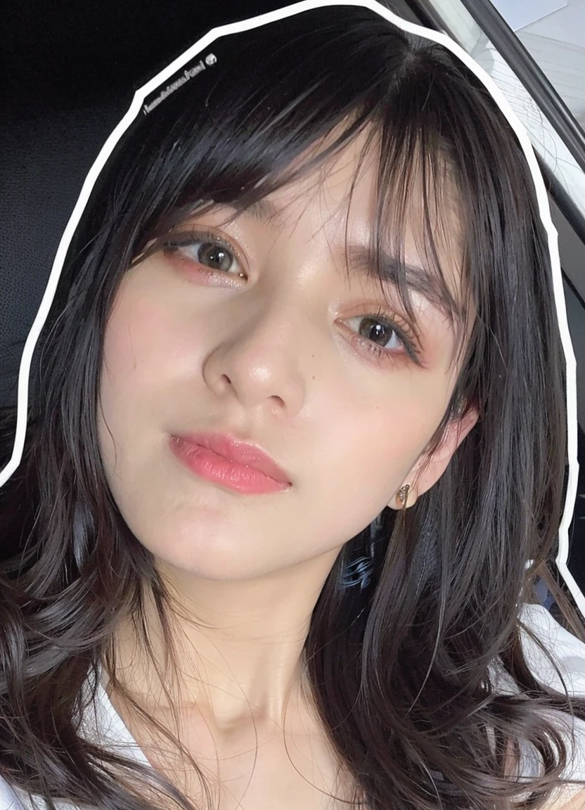 best quality, lifelike, 8k, high resolution, girl, 1 person, Miss, clean hands, (Skin dents), (professional lighting), (portrait: 0.6), (button down office shirt: 1.), (white collar: 1), Gorgeous, (black hair))), (short straight hair: 1.4), (flowing hair: 1.6), (audience Looking 1 Eyes of a girl: 1), ((audience: 1.6)), (One girl Looking at the Camera), lifelike, (Bokeh), (portrait: 0.6), (dynamic poses: 1.2), masterpiece, complicated, actual, Smile着, sharp focus, Winning photo, SFW, (Smile: 1.5),