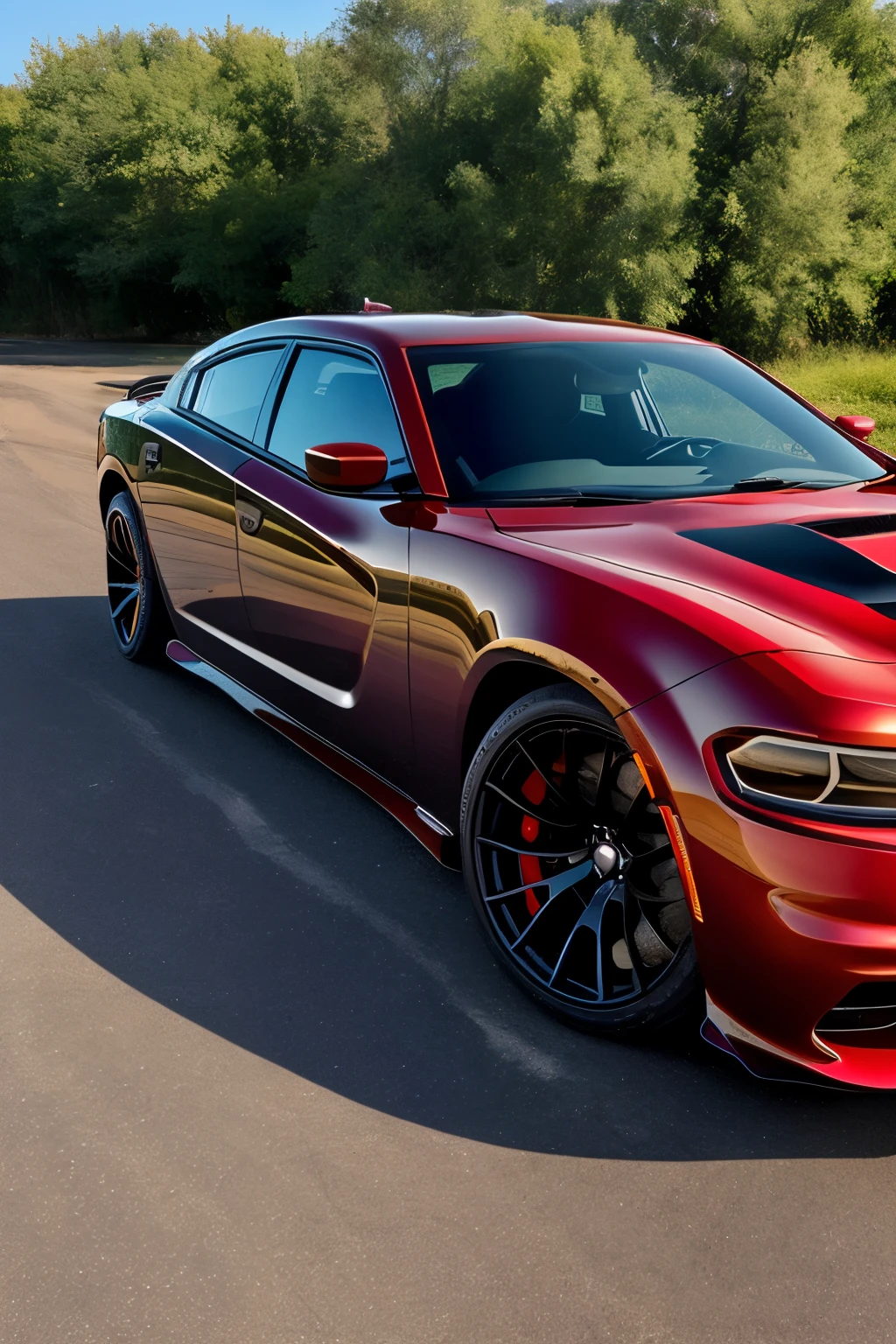 2023 Dodge Charger SRT Hellcat with FlashMcqueen Decals