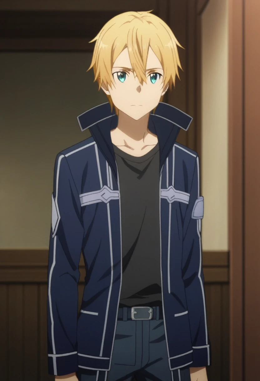 score_9, score_8_up, score_7_up, source_anime, anime screencap, , official style, , , , 1boy, solo, male focus, kazuto_kirigaya, , , sword art online: alicization, , , , 