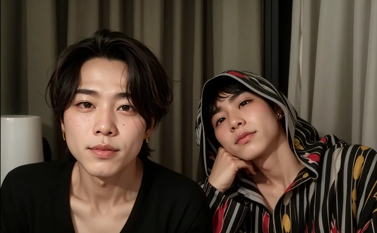 Korean light skin men