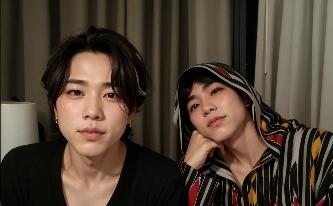 Korean light skin men