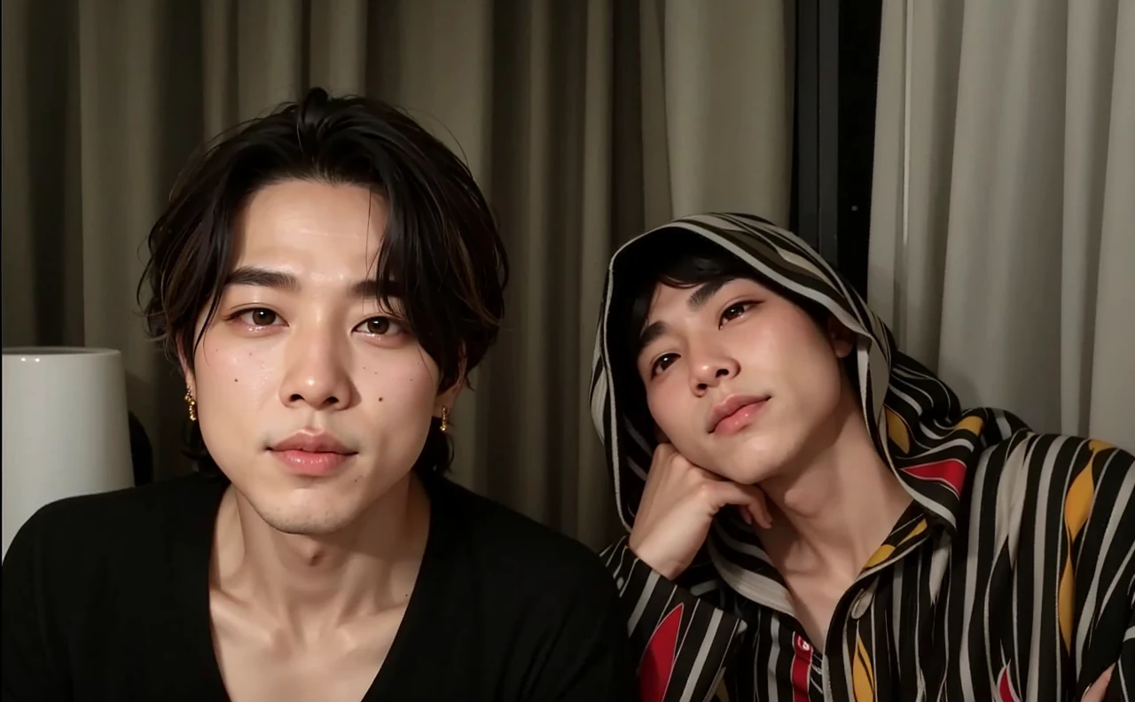 Korean light skin men