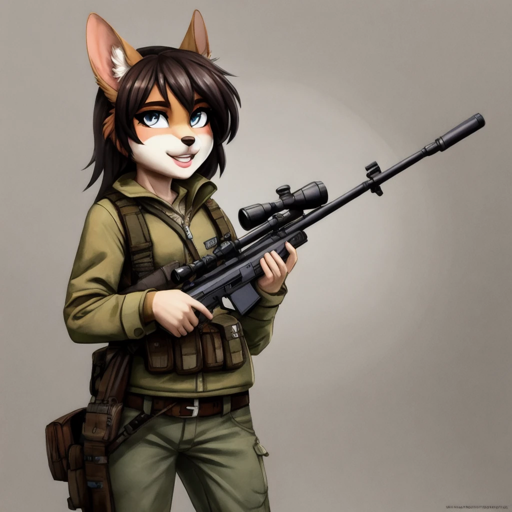 Sniper drine girl