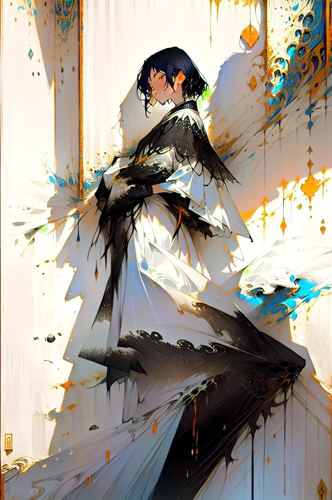 Surrealism, abstract expressionism, deep emotion, stylish