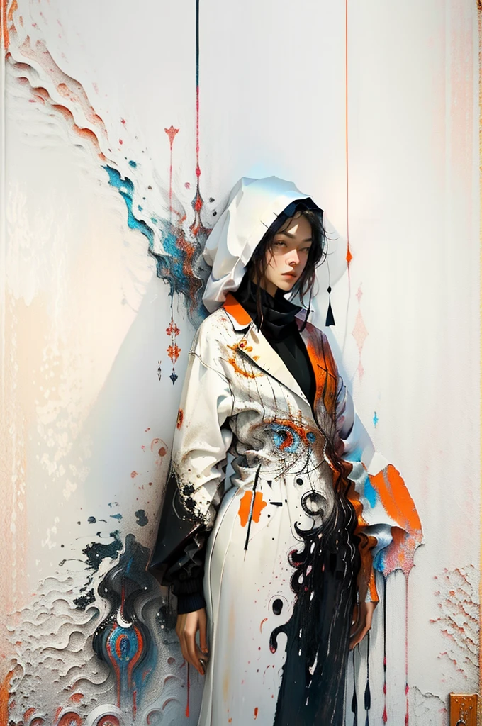 Surrealism, abstract expressionism, deep emotion, stylish