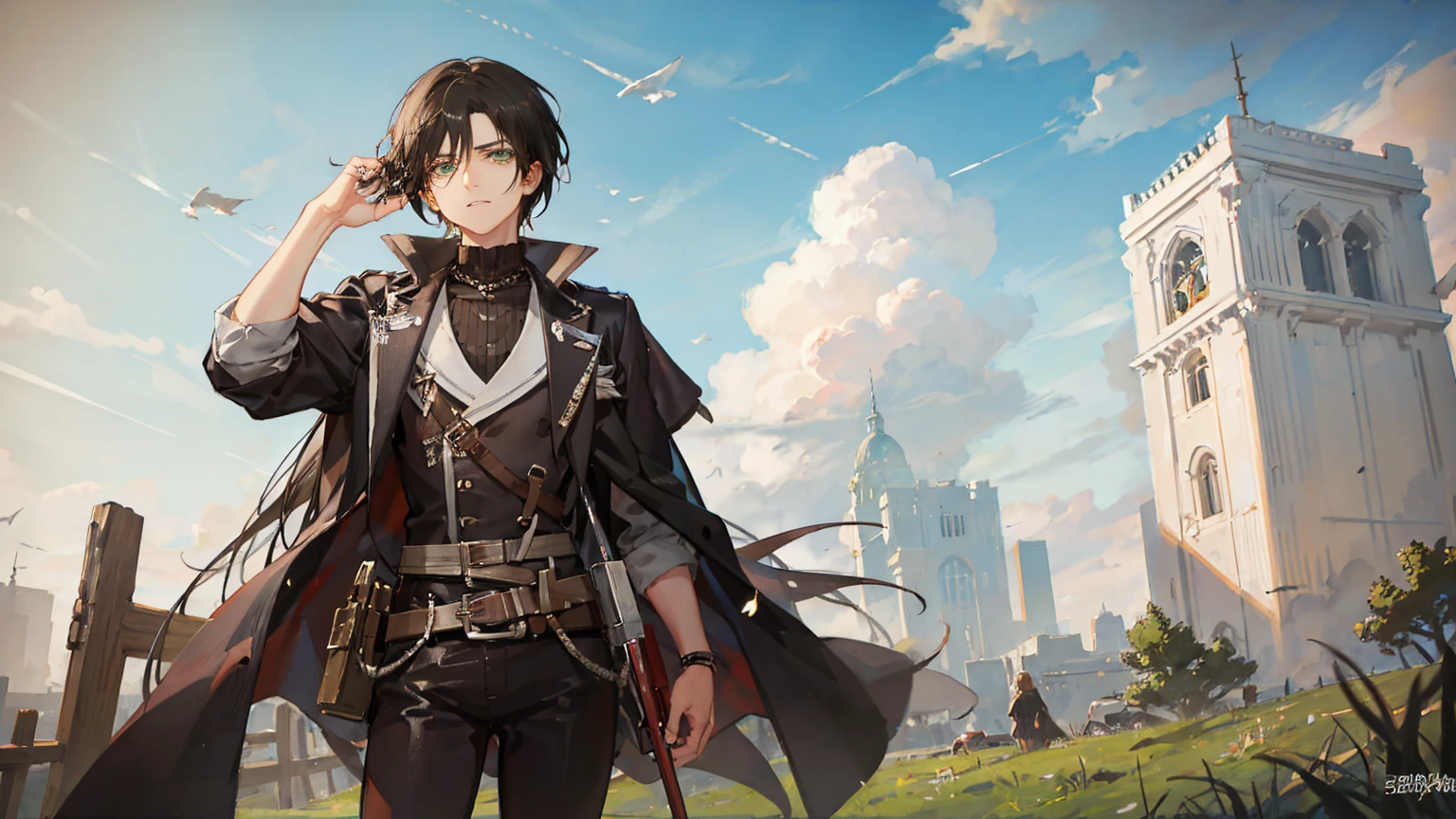 anime style, Levi Ackerman