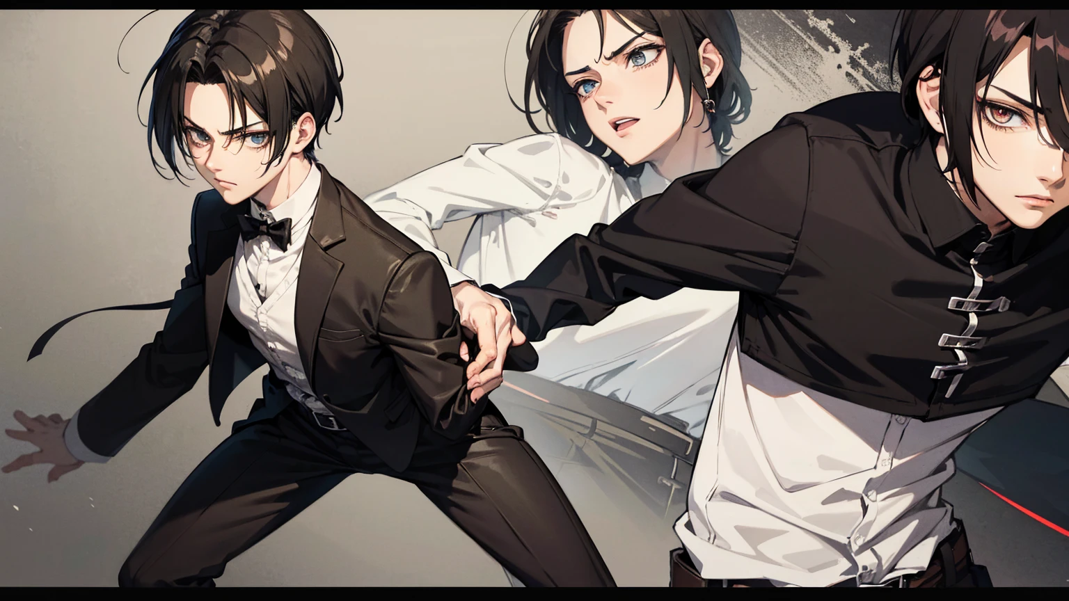 anime style, Levi Ackerman
