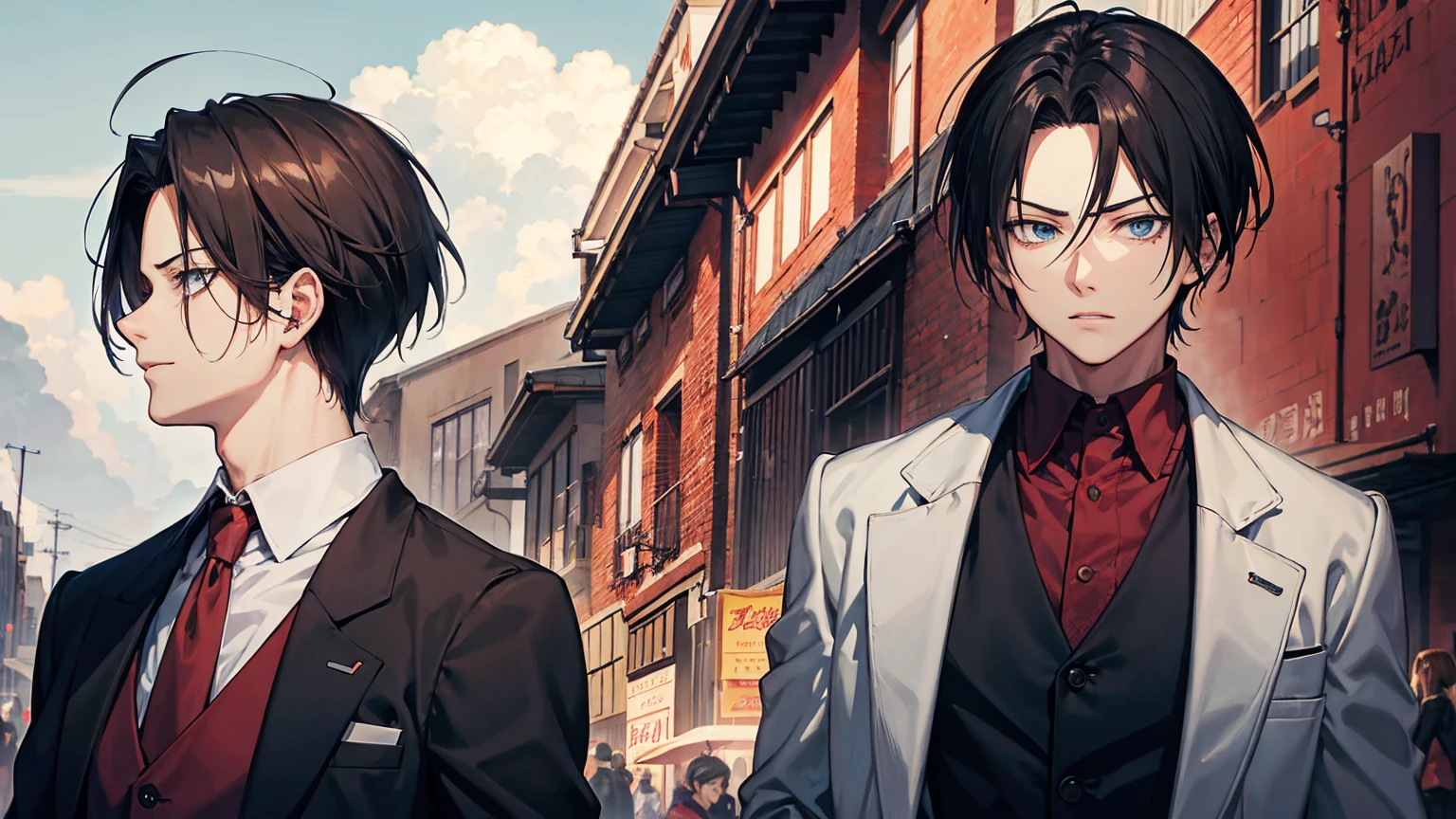 anime style, Levi Ackerman