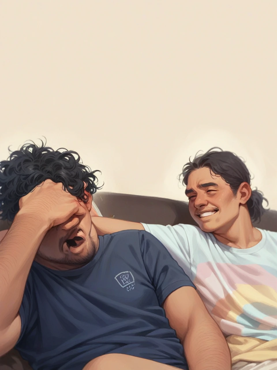 Young adults who are in love with eachother