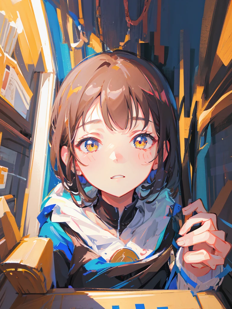 masterpiece, best quality, ultra-detailed, illustration, portrait, 1girl