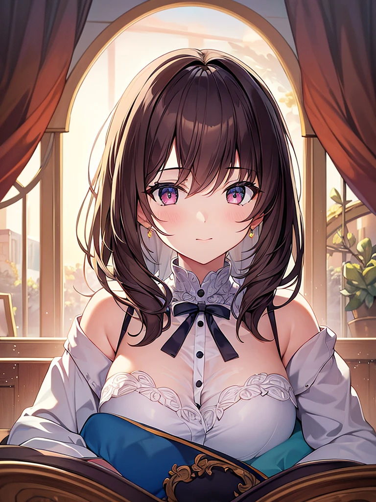 masterpiece, best quality, ultra-detailed, illustration, portrait, 1girl