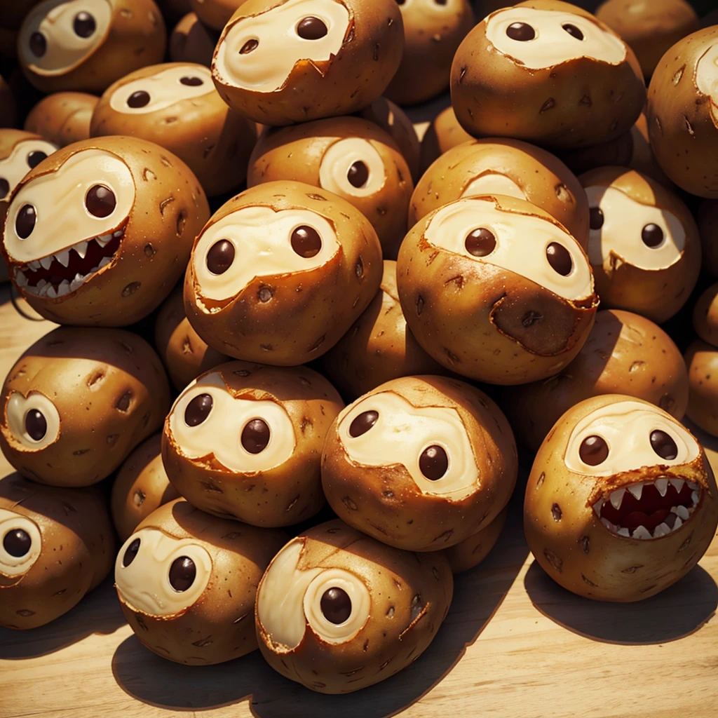 Evil potatoes that took over the world 