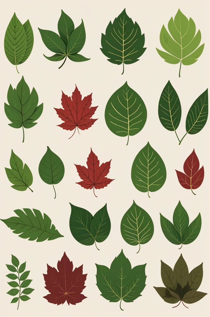 Leaves vector