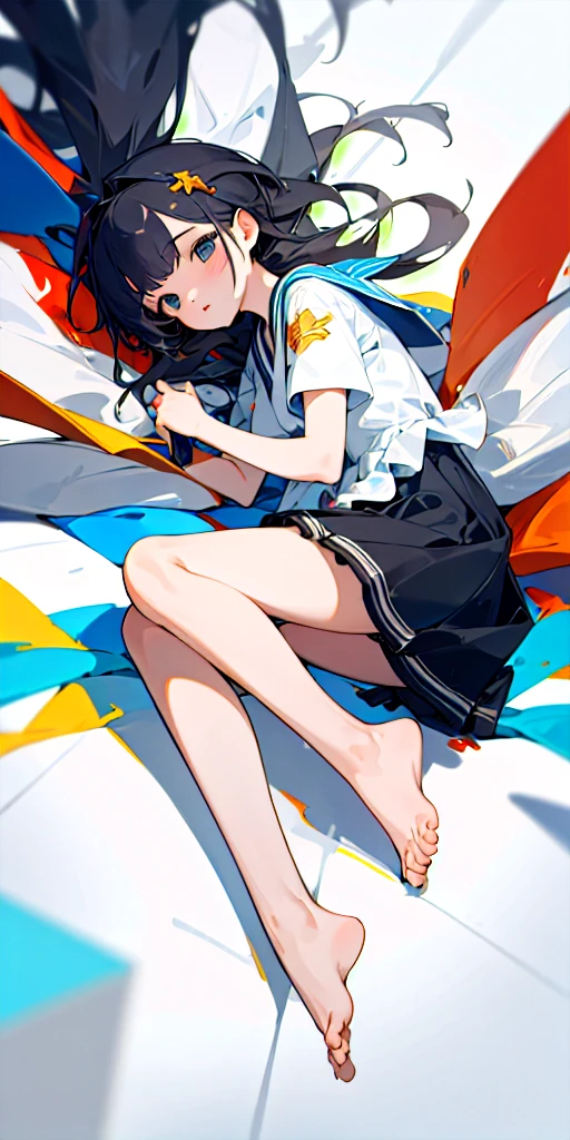 1girl, Solo, High Resolution, Masterpiece, High Resolution,Accurate, Best Quality, Detail, HD, High Quality, Feet