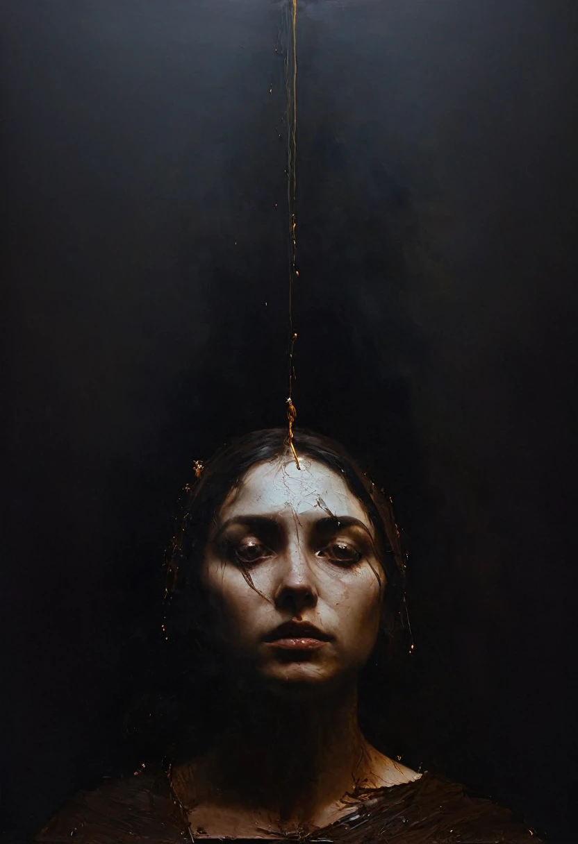 painting of a error. Inspiration, cinematic scene, volumetric lights, ultra realistic, in the style of nicola samori