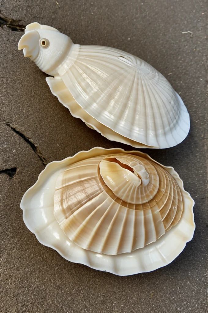Cock with shell