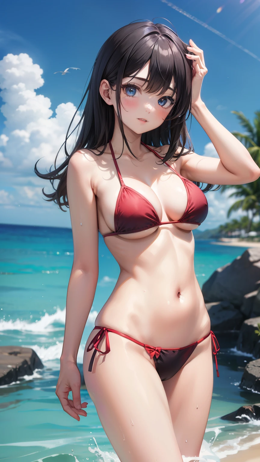 girl in bikini