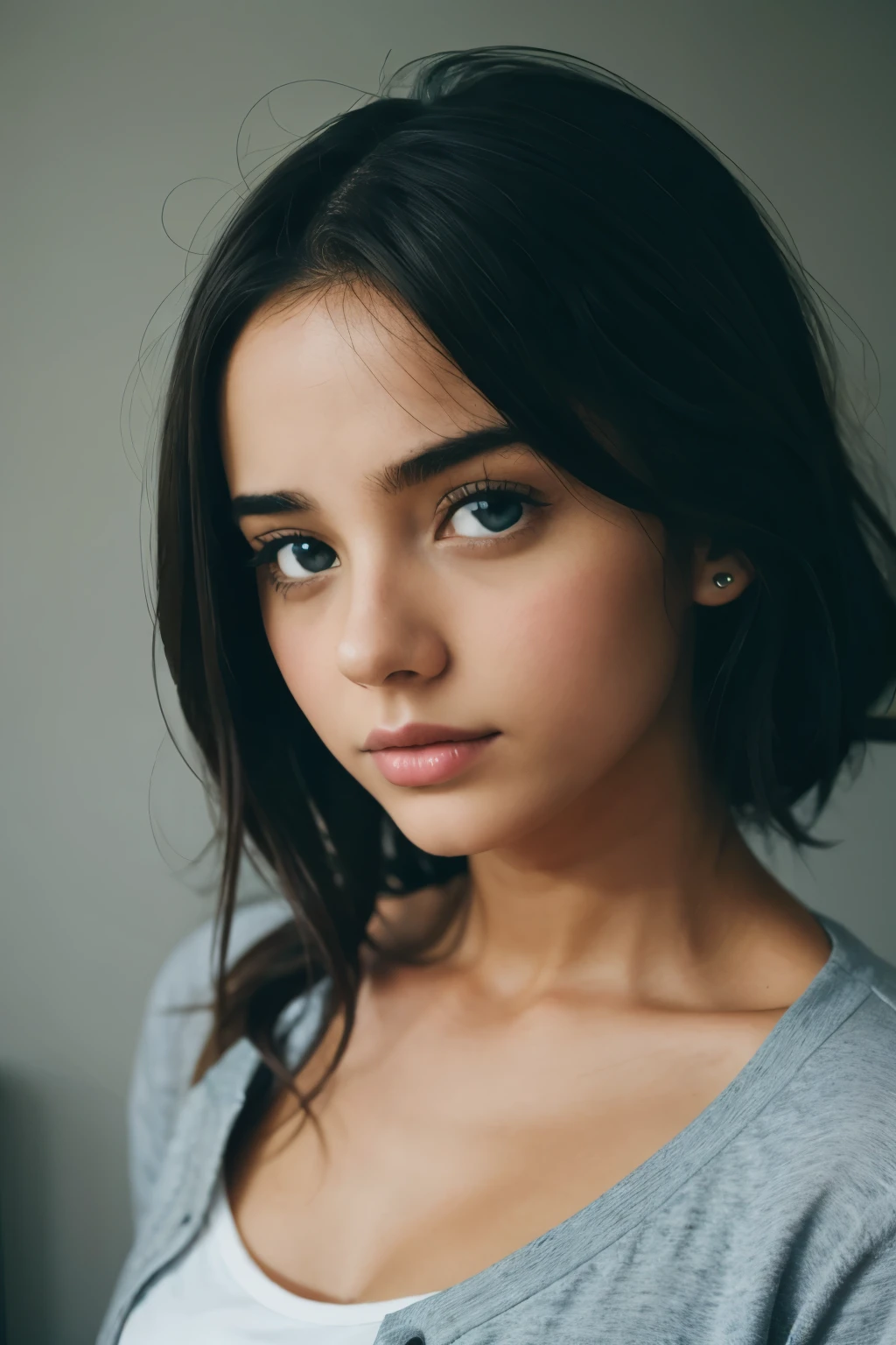 Girls depressed brain 