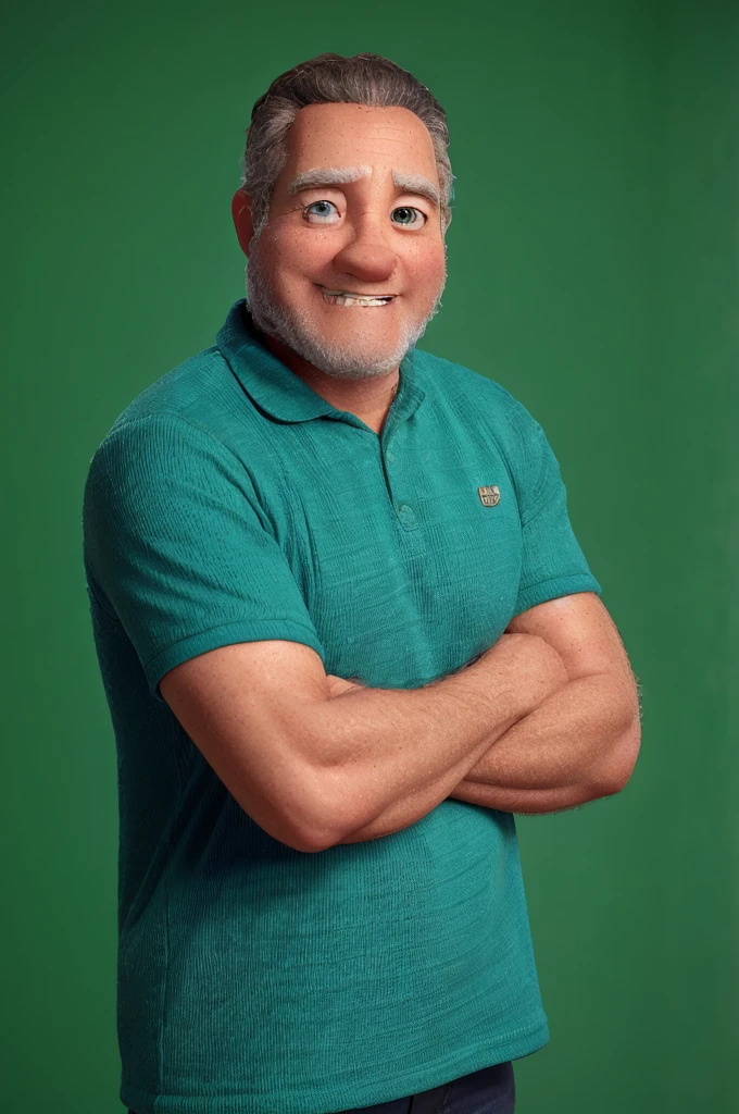Neste 4D hyperrealism environment, disney pixar cartoon, whole body, very young, with the whole body