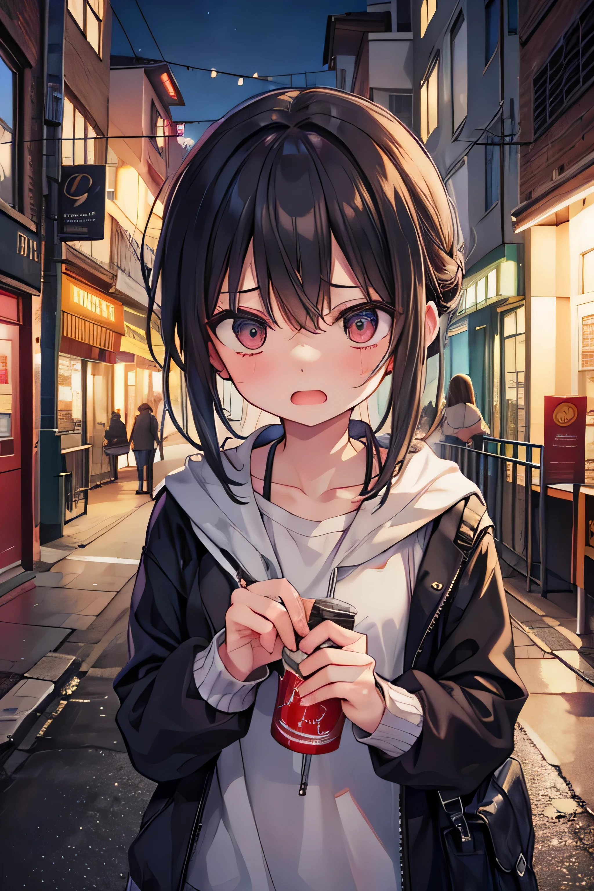 scared on the street