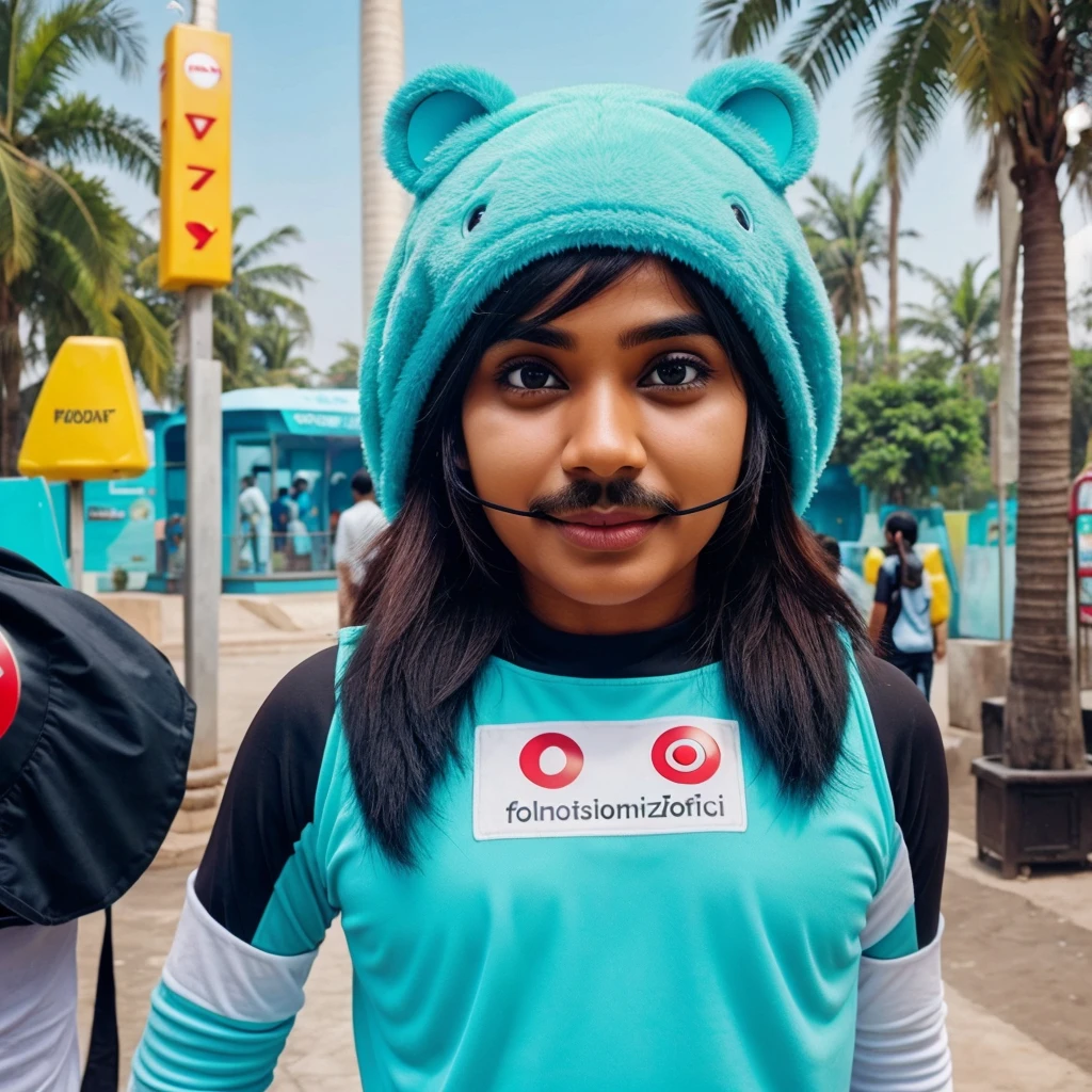 I want a Vodafone zoo zoo type of funny dp image futuristic nd sarcastic