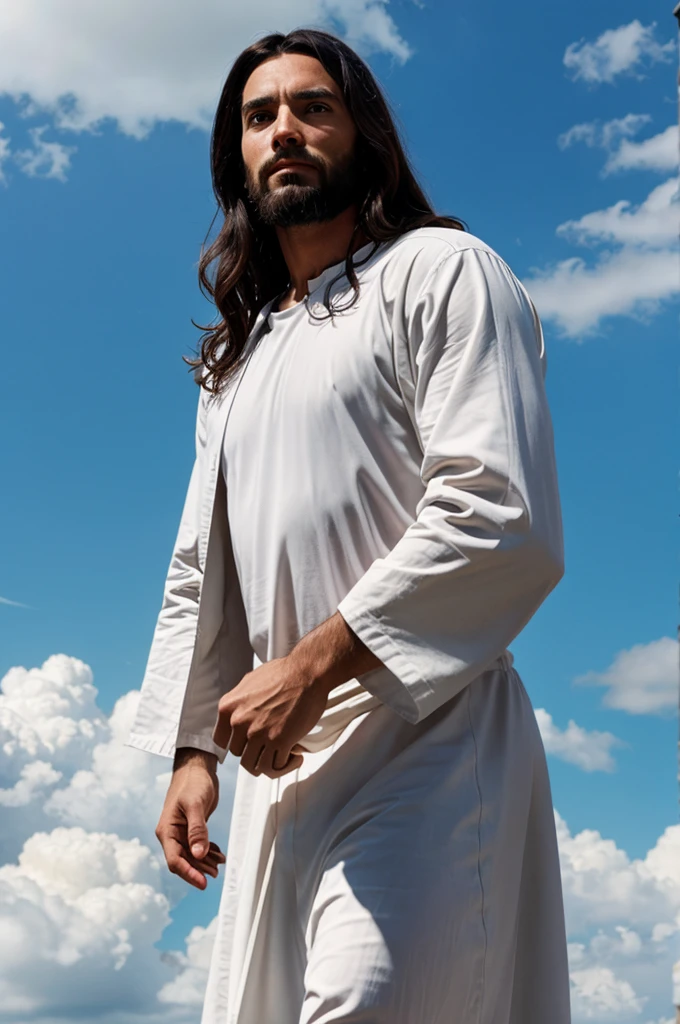 Jesus in cloud