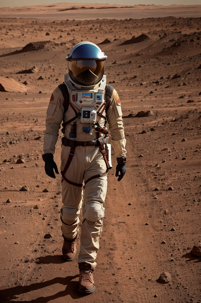 Man walking on Mars Story first seen 