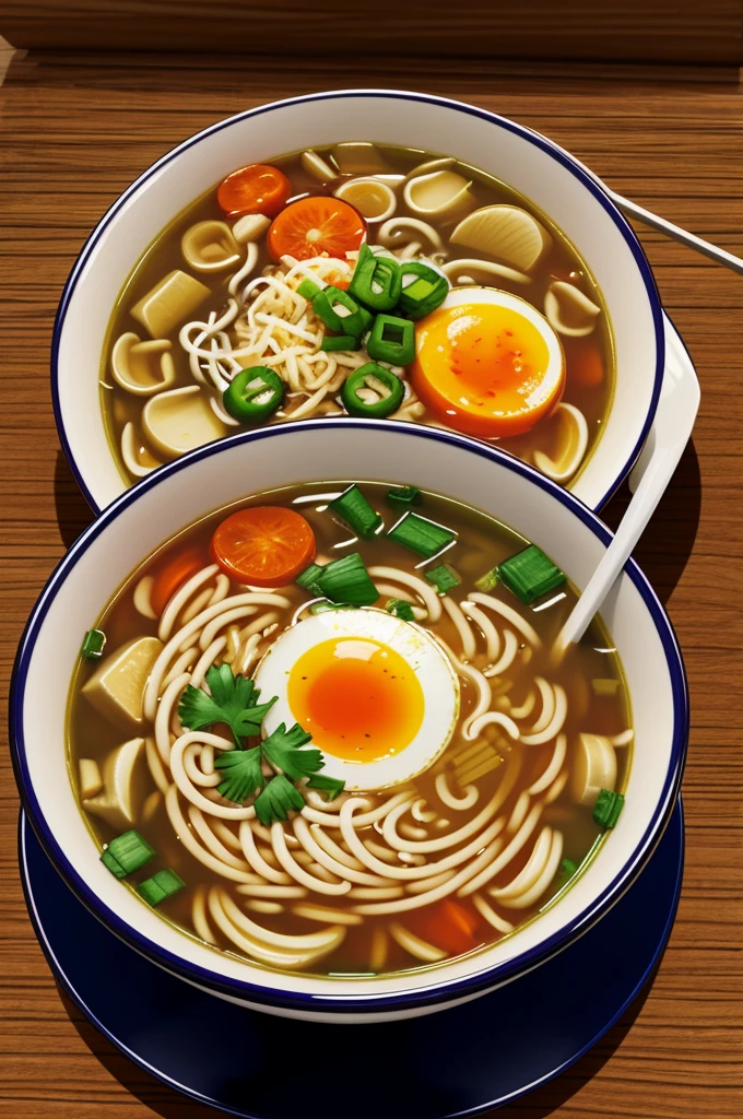 maruchan soup illustration