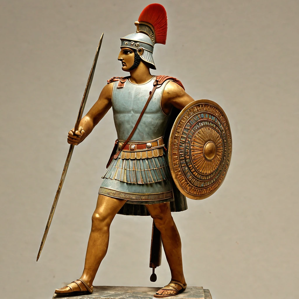 Ancient Greek civilization　Greek Art Style Soldier