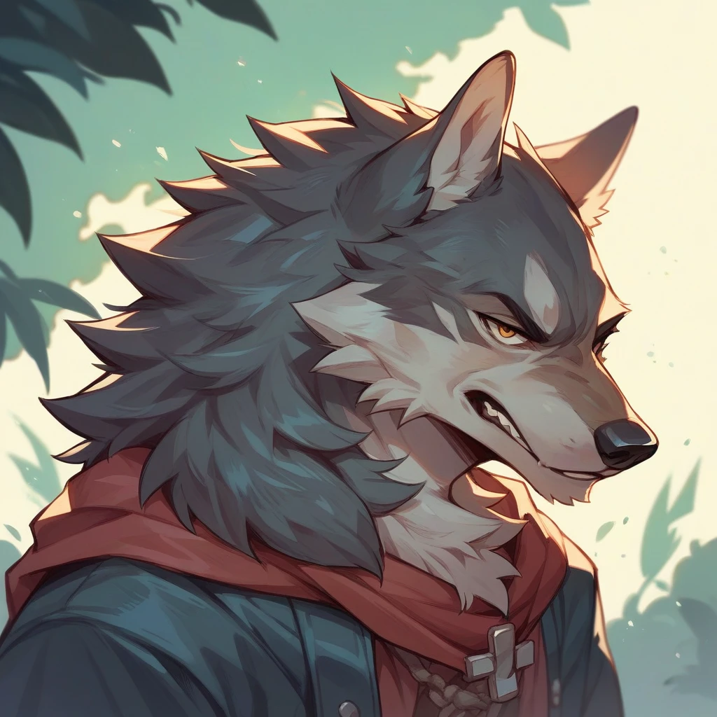 wolf wizard in full growth
