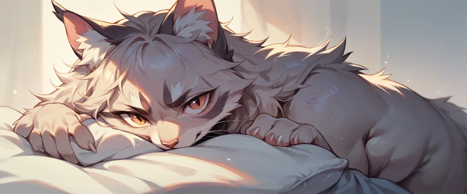 fluffy cat 