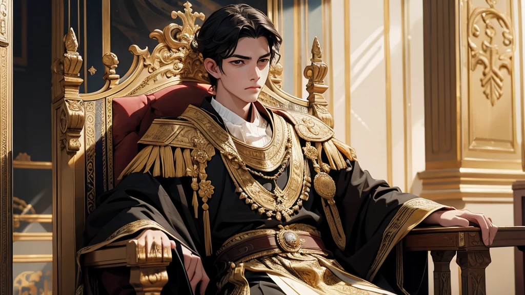 Byzantine Emperor, max details, 8k