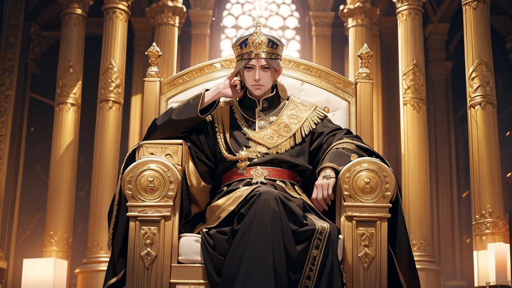 Byzantine Emperor, max details, 8k