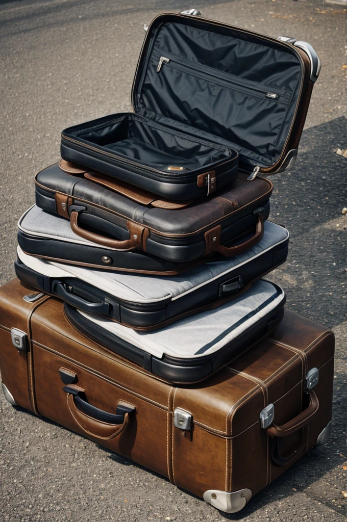 biker suitcase