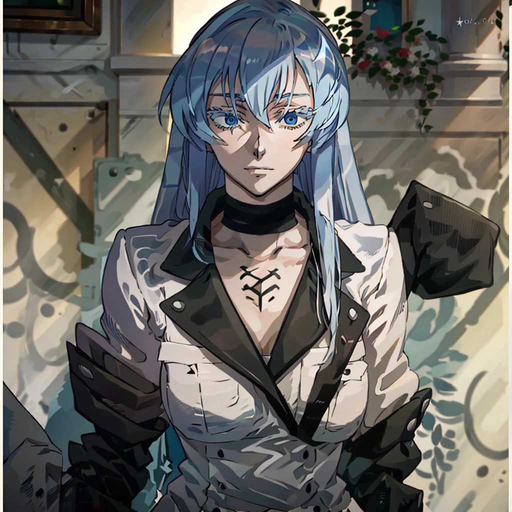 Esdeath in SS uniform