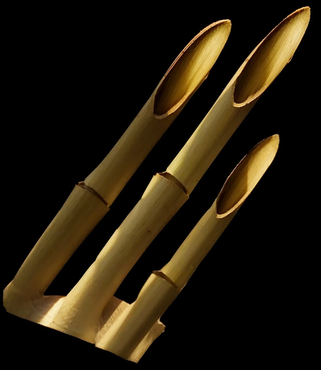 Very realistic sharp bamboo image, HD quality
