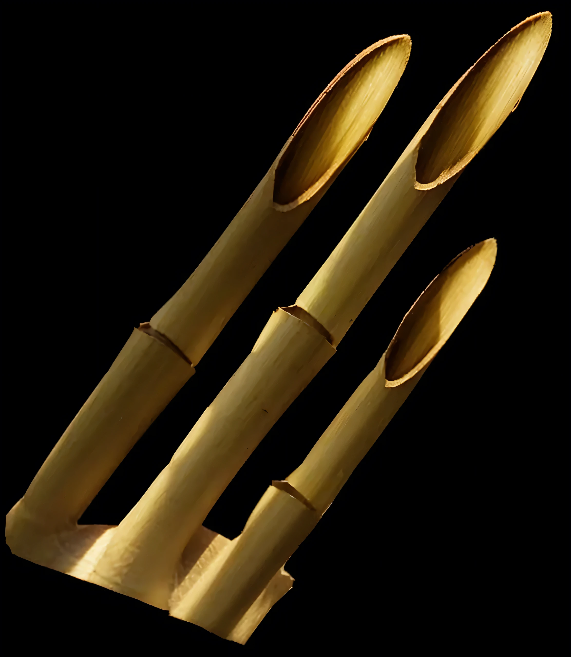 Very realistic sharp bamboo image, HD quality