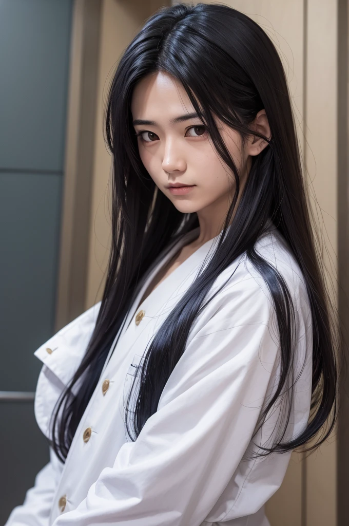 A man with hair like the character Fushiguro Toji
