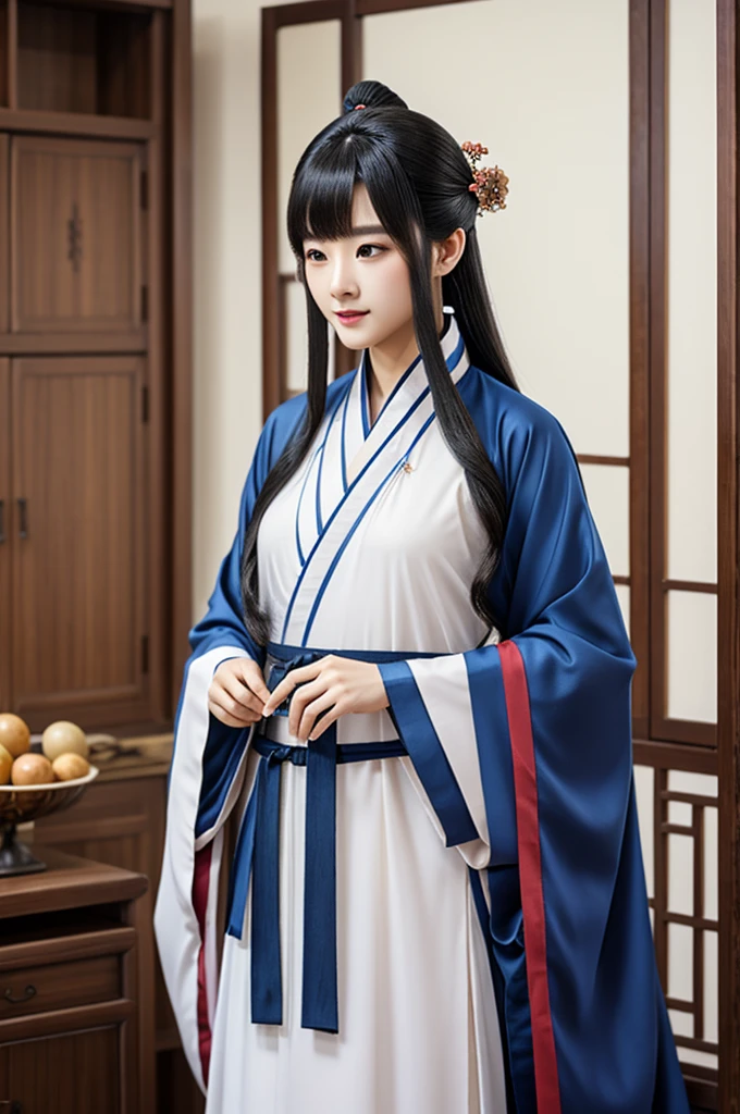 Man
Anciant
Hanfu
Hair tightened