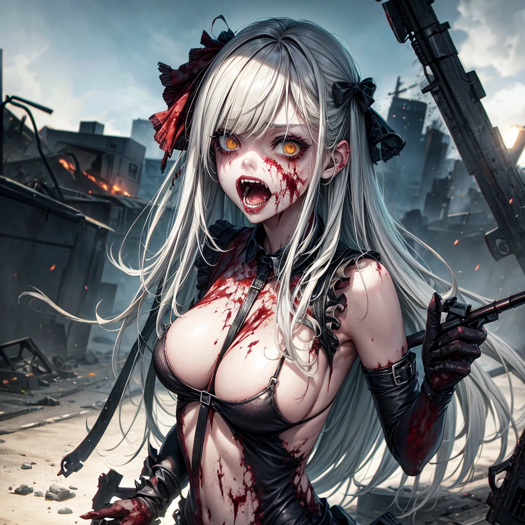 Zombie girls killing people