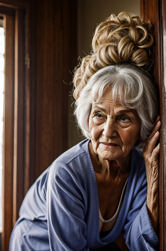A sexual old woman 