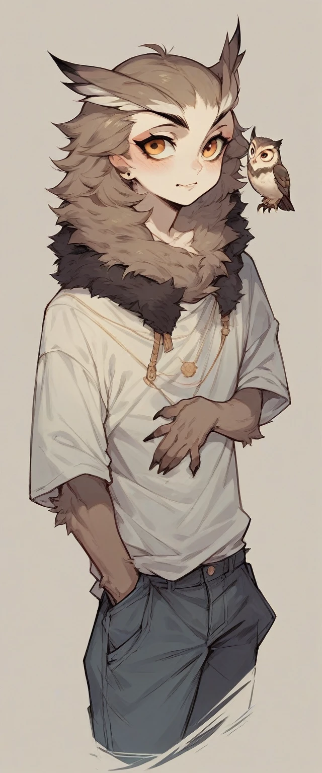an owl